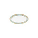 PORCEL  Plat ovale 20 x 11 cm  " Louise Lotus"