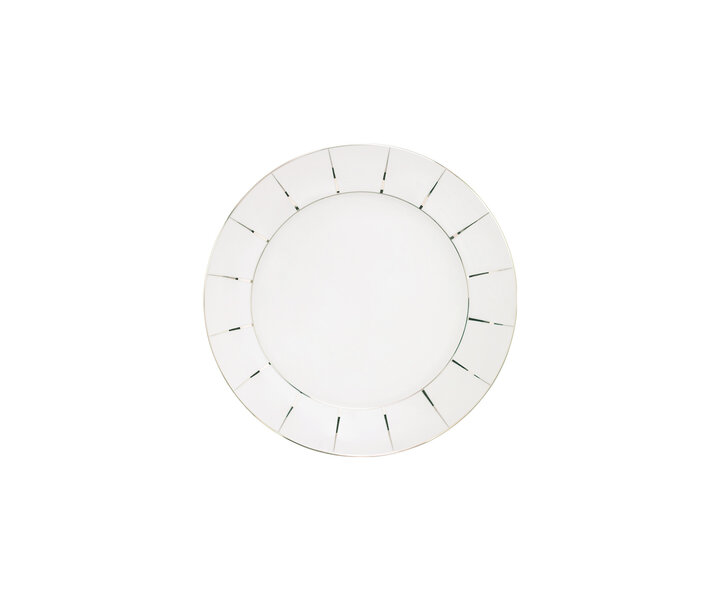 PORCEL  Plat bordje Ø 17 cm  " Excentric "