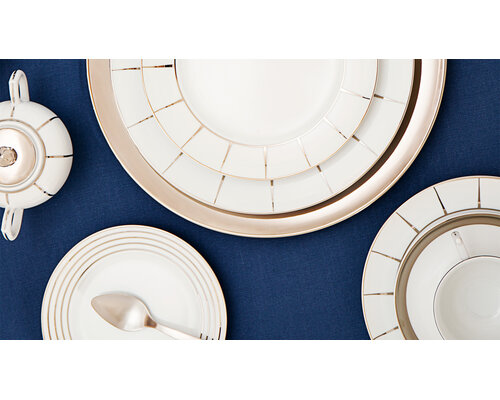 PORCEL  Oval platter 29 x 22 cm " Excentric "