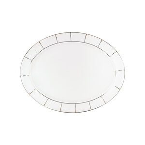 PORCEL  Ovale schotel 29 x 22 cm " Excentric "