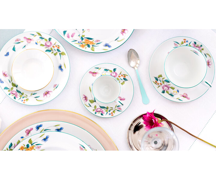 PORCEL  Plat bord Ø 32 cm  " Florence "  XXL