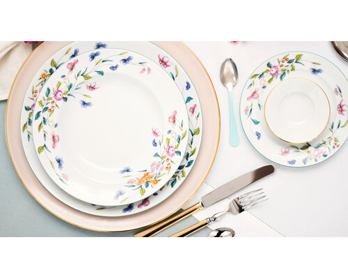 PORCEL  Plat ovale  35 x 26 cm " Florence "