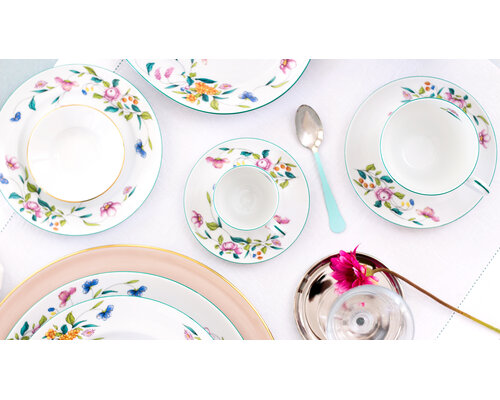 PORCEL  Bowl 13 cm content 37 cl  " Florence  "