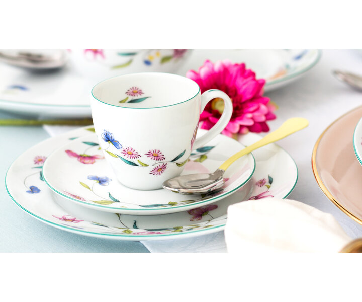 PORCEL  Sucrier 29 cl avec couvercle  " Florence "