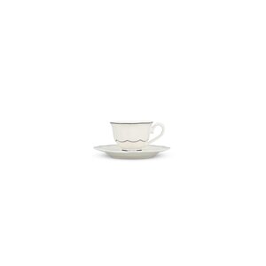 Ensemble tasse 8 cl et soucoupe   " Odette Bistro "
