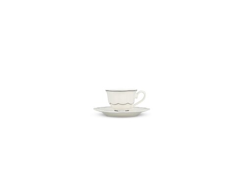 M&T Ensemble tasse 8 cl et soucoupe   " Odette Bistro "