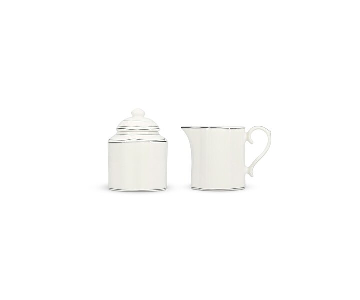Ensemble sucrier et cremier  " Odette Bistro "