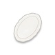 M&T Plat ovale  - assiette ovale 31,5 x 20,5 cm  " Odette Bistro "