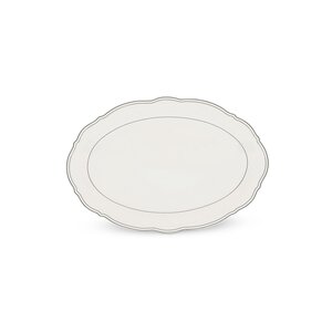 Plat ovale  - assiette ovale 31,5 x 20,5 cm  " Odette Bistro "