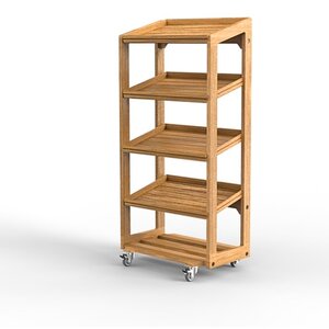 CRASTER  Flow Stand Four Tier oak