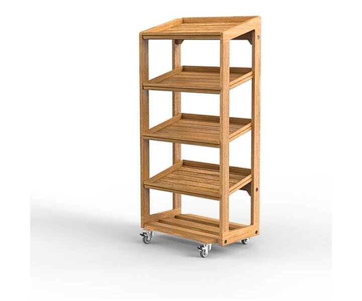 CRASTER  Etagère de buffet en chène