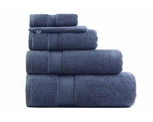 M&T Bathtowel  100 x 50 cm  " Dusty blue "