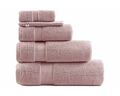 M&T Draps de bain 200 x 100 cm " Misty rose "