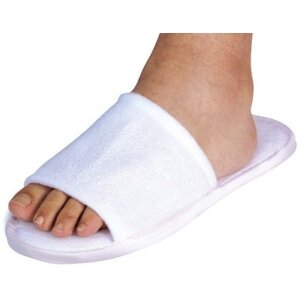 M&T Pantoufles à bout ouvert  2 boites de 100 paires