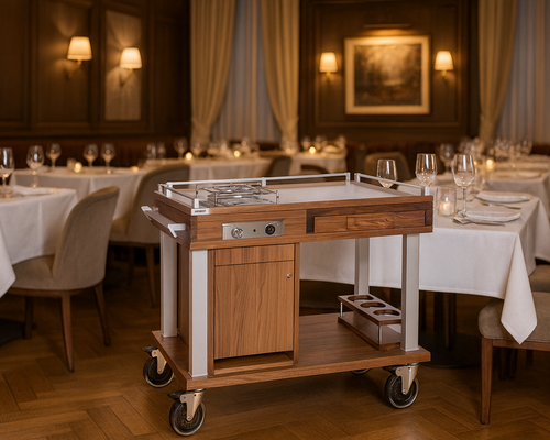 RESTAURANT- EN BANKETSERVICEWAGENS