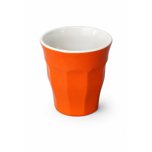 M&T Beker 18 cl  oranje stapelbaar melamine