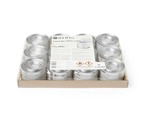 HENDI Chafing dish fuel paste – 12 pcs.