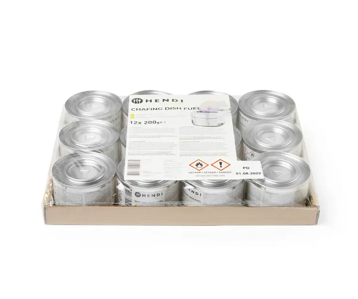 HENDI Pâte combustible pour chafing dish – 12 pièces.