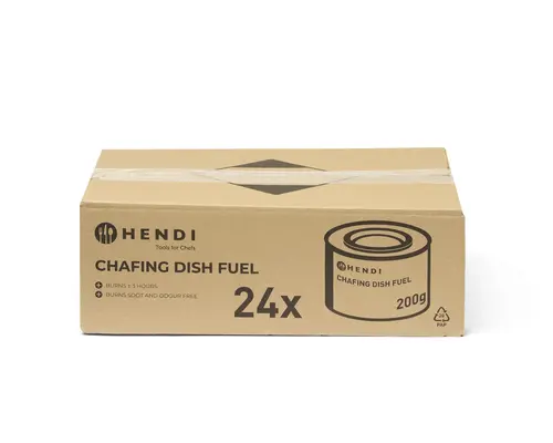 HENDI Chafing dish fuel paste – 24 pcs.