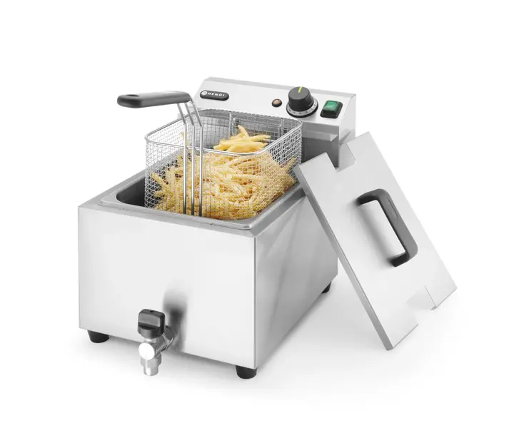 HENDI Profi Line fryer with drain tap – 8 L