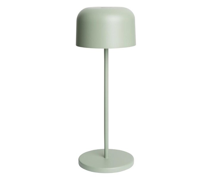 M&T Lampe de table rechargable " IBIZA  "  couleur verte hauteur 30 cm