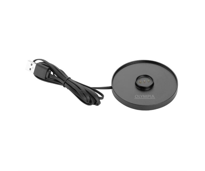 M&T Lampe de table rechargable " IBIZA  "  couleur marron  hauteur 30 cm