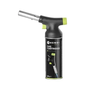 HENDI HENDI Jet Chef’s Torch – Set with Gas Cartridge