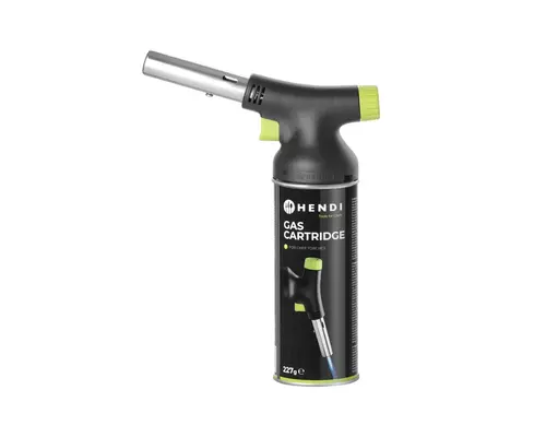 HENDI Chalumeau de cuisine HENDI Jet – Set avec cartouche de gaz