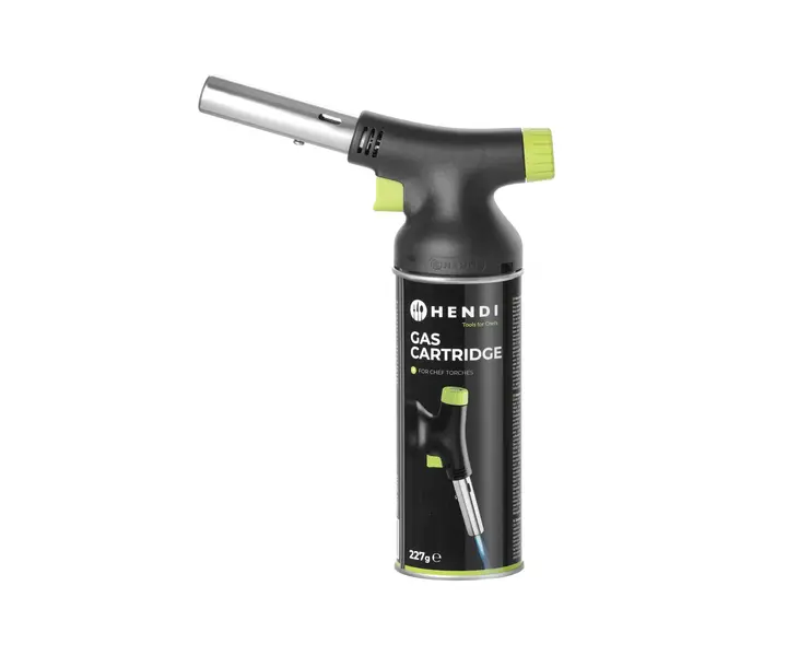 HENDI Chalumeau de cuisine HENDI Jet – Set avec cartouche de gaz