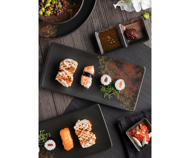 UTOPIA  Plat coupe bord 27 cm " Oxy "