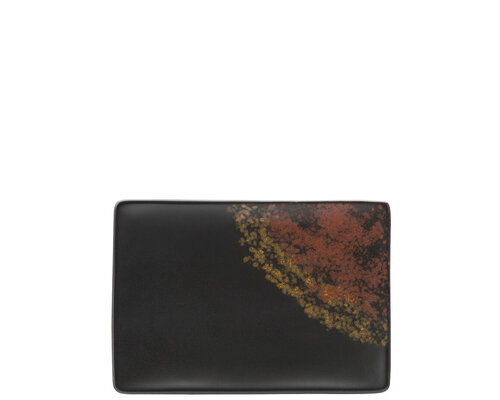 UTOPIA  Rectangular plate 18 x 13 cm " Oxy "