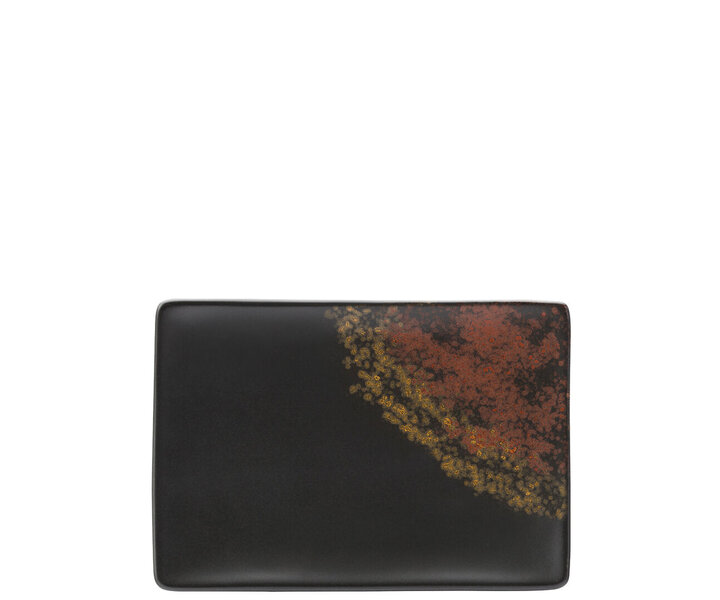 UTOPIA  Rectangular plate 18 x 13 cm " Oxy "