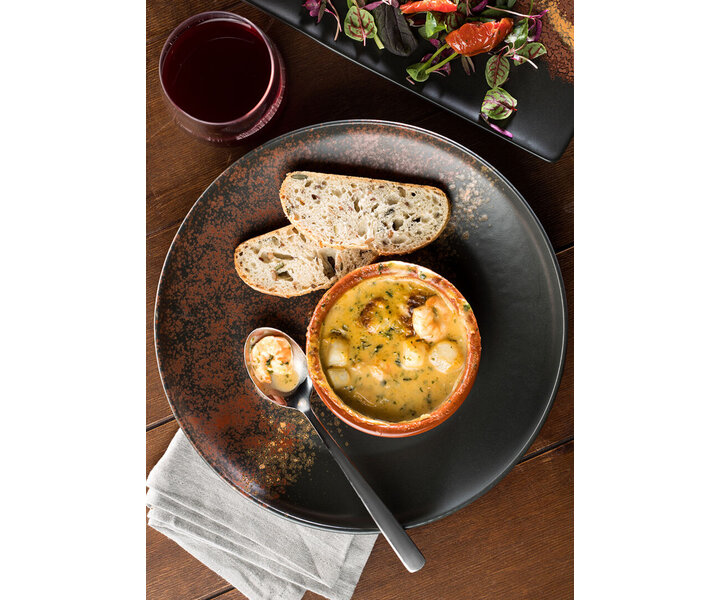 UTOPIA  Assiette rectangulaire 26 x13 cm " Oxy "