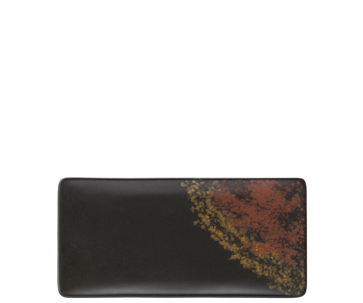 UTOPIA  Rechthoekig bord- schotel  26 x 13 cm " Oxy "