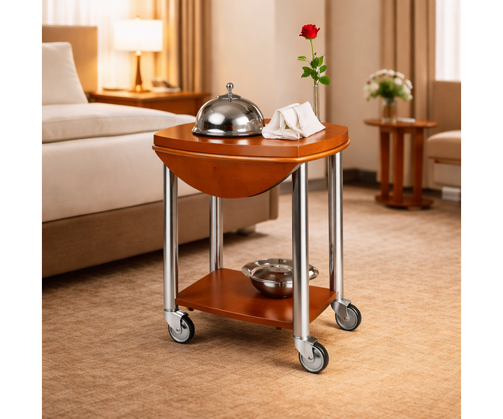 Trolley for room service and catering