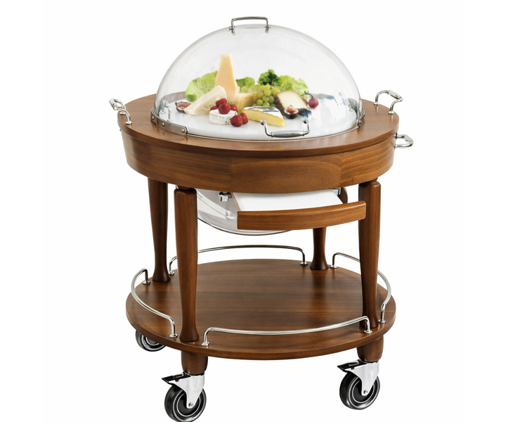 ZEPé PARIS ROUND service trolley with Cheese TOP(not chilled)