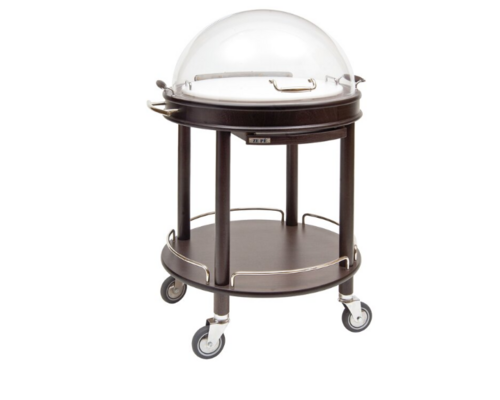 ZEPé ROMA ROUND service trolley with cheese Top (not chilled)