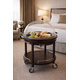 ZEPé ROMA ROUND service trolley with cheese Top (not chilled)
