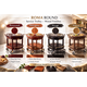 ZEPé ROMA ROUND service trolley with dessert Top (chilled)