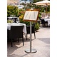 Pupitre porte-menu avec lampe