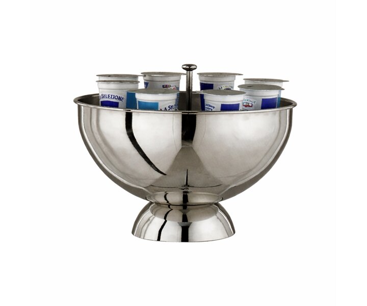 M&T Refrigerated yogurt holder with removable grid