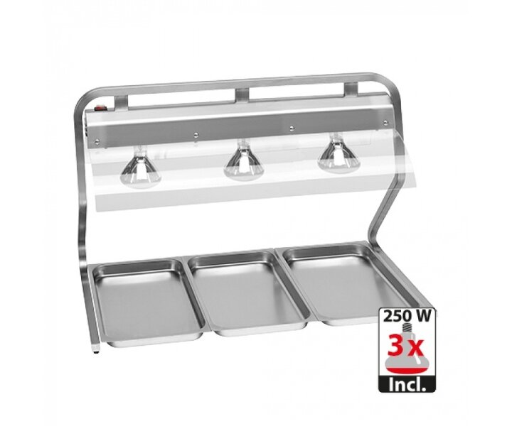 M&T Heated Bridge 3/1 Gastronorm