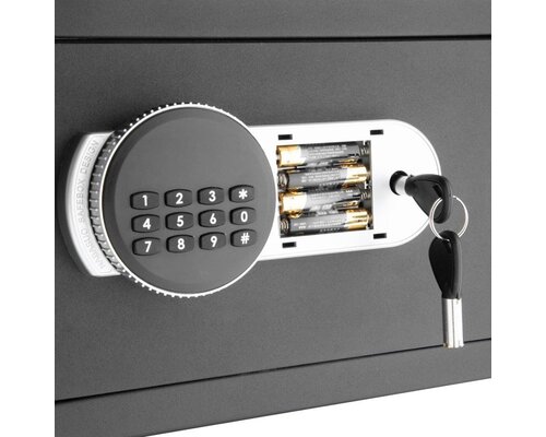 M&T Standard Hotel Safe Black 200×310×200 mm