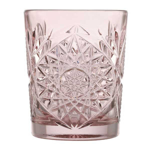 LIBBEY  Verre à Cocktail - whisky 35,5 cl "Hobstar" couleur " Blush "