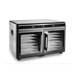 LACOR Voedseldroger voorzien van twee volledig onafhankelijke droogzones