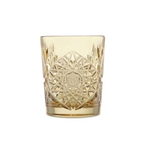 LIBBEY  Verre à Cocktail - whisky 35,5 cl "Hobstar" couleur Orange - Topaz