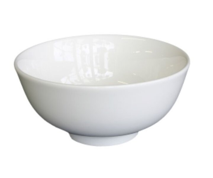 Soupbowl - salad bowl  Ø 11,3 cm stackable white porcelain