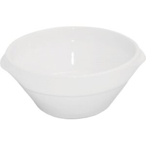 Soupbowl  with lips   Ø 13 cm stackable white porcelain