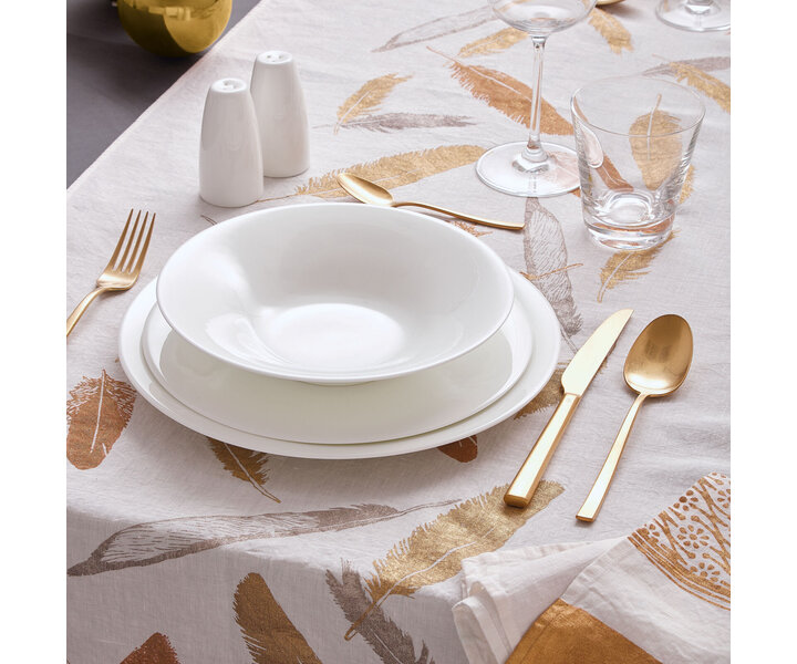 ARTHUR KRUPP  Assiette plate Ø  28 cm  "Neve " Arthur Krupp