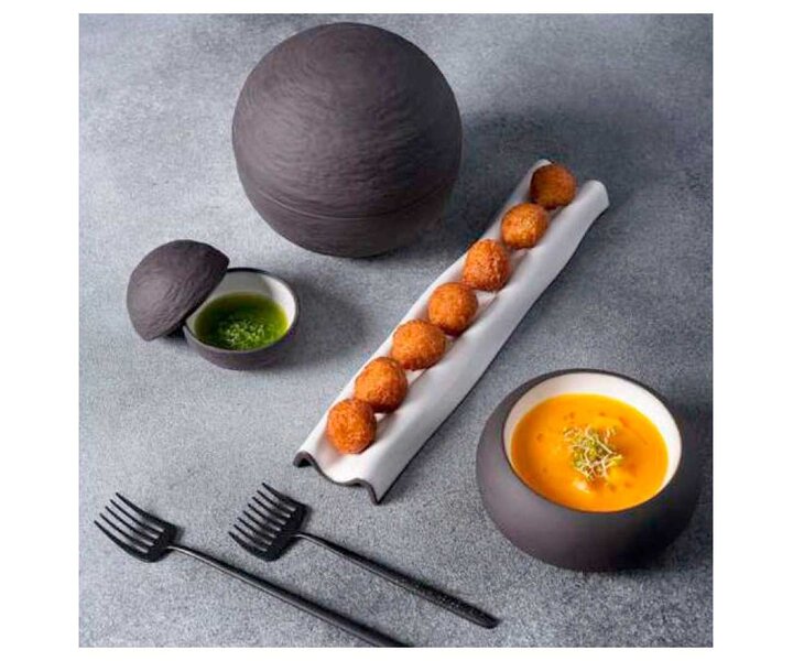 M&T Bol avec couvercle " Rocks " Ø  13 cm